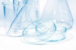 Laboratory Glassware Stock Photo