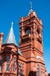 Cardiff/uk - August 27 : Pierhead Building In Cardiff On August Stock Photo