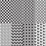 Square Pattern Style Stock Photo