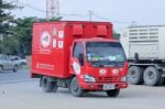 Fast Delivery Truck Stock Photo