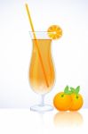 Tangy Orange Juice Stock Photo