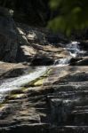 Cedar Creek In Samford, Queensland.  Stock Photo