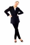 Businesswoman Standing Stock Photo