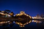 Hwaseong Fortress In Suwon,korea Stock Photo