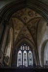 Guardian Angels Chapel In Winchester Cathedral Stock Photo