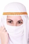 Beautiful Eastern Woman Stock Photo