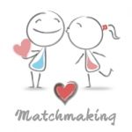 Matchmaking Dating Means Find Love And Compassion Stock Photo