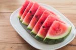 Watermelon Slices Stock Photo