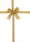 Gift Ribbon And Bow Stock Photo