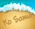 Ko Samui Holiday Shows Go On Leave In Thailand Stock Photo