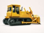 Heavy Crawler Bulldozer Stock Photo