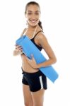 I Am Ready For Workout. Are You? Stock Photo