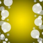 Yellow Bokeh Background Stock Photo