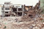 Building Destroyed Demolition Construction Architecture Old Stock Photo