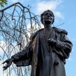 Emmeline Pankhurst Statue In Victoria Tower Gardens Stock Photo