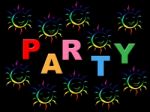 Joy Party Represents Celebrations Happiness And Positive Stock Photo