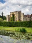 View Of Hever Castle On A Sunny Summer Day Stock Photo