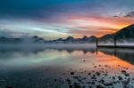 Lake Mcdonald Stock Photo