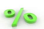 Percentage Symbol Stock Photo