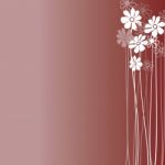 Flowers Design Background Stock Photo