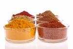 Indian Spices Stock Photo