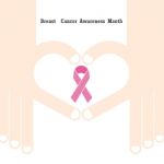 Breast Cancer Awareness Icon Stock Photo