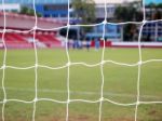 Soccer Nets Stock Photo