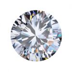 Top View Of Diamond Stock Photo