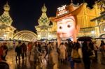 Toy Story Mania Area In Disney Sea Stock Photo