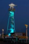 Brighton, East Sussex/uk - January 26 : View Of  The Zip Wire Ne Stock Photo