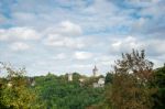 View Over The City Of Rothenburg Stock Photo