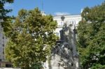 Statue Of Mihaly Vorosmarty In Budapest Stock Photo