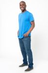 Full Length Portrait Of A Casual Man Stock Photo