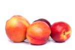 Bunch Of Peaches Stock Photo