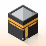 Flat 3d Design Kaaba, Mecca Isometric -  Illustration Stock Photo