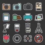 Camera Icon Stock Photo