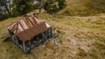 Abandoned Outback Farming Shed In Queensland Stock Photo