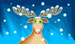 Christmas Rudolf Stock Photo