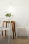 Modern Apartment Interior With Base On White Stock Photo