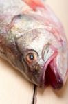 Fresh Whole Raw Fish Stock Photo