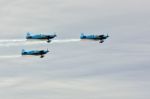 Raf Blades Flying Team Stock Photo