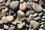 Sea Stone Background Stock Photo