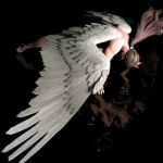 Fallen Angel Stock Photo