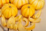 Fresh Yellow Pumpkin Stock Photo