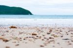 Beach Stones Background  Stock Photo