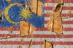 Grunge Flag Of Malaysia Stock Photo