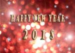 Happy New Year 2018 Stock Photo