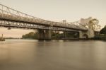 Walter Taylor Bridge In Brisbane Stock Photo