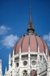 Hungarian Parliament Building In Budapest Stock Photo