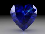 Blue Sapphire Stock Photo